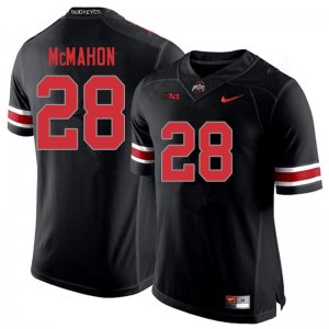 Men's Ohio State Buckeyes #28 Amari McMahon Blackout Nike NCAA College Football Jersey Increasing ATY2544PC